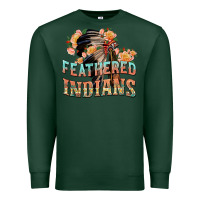 Sports Green feathered indians Premium Sweatshirt - texasbilliewilder
