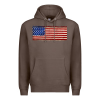 Coffee usa flag Premium Hoodie - JahusDesignShop