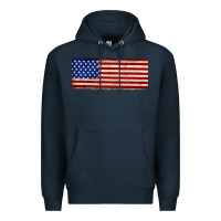 Navy usa flag Premium Hoodie - JahusDesignShop