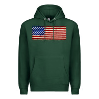 Sports Green usa flag Premium Hoodie - JahusDesignShop