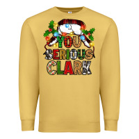 Antique Gold you serious clark Premium Sweatshirt - Zillion Design Studio