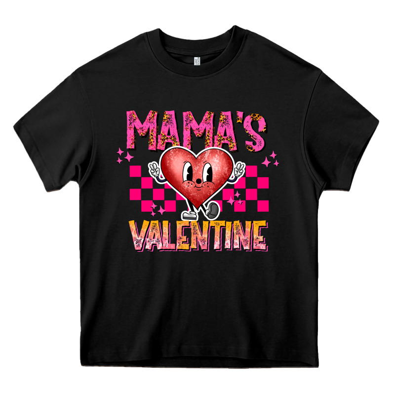 Mamas Valentine Heavy Core Tee by CowhideDigitalArt | Teevron