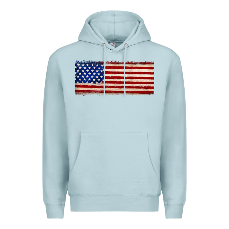 Usa Flag Premium Hoodie by JahusDesignShop | Teevron