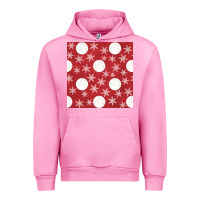 Fuchsia Pink christmas snow flakes seamless pattern Urban Hoodie - BundleAndBundleShop
