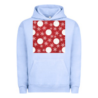 Pigment Grape Ice christmas snow flakes seamless pattern Urban Hoodie - BundleAndBundleShop