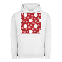 Pigment Lunar Rock christmas snow flakes seamless pattern Urban Hoodie - BundleAndBundleShop