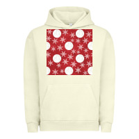 Pigment Pistachio christmas snow flakes seamless pattern Urban Hoodie - BundleAndBundleShop