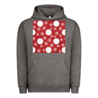 Pigment Tornado christmas snow flakes seamless pattern Urban Hoodie - BundleAndBundleShop