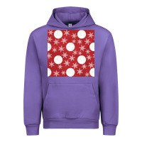 Tulip christmas snow flakes seamless pattern Urban Hoodie - BundleAndBundleShop