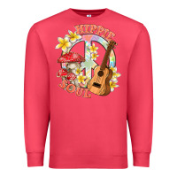 Cardinal hippie soul with peace Premium Sweatshirt - texasbilliewilder