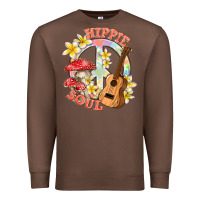 Chestnut hippie soul with peace Premium Sweatshirt - texasbilliewilder