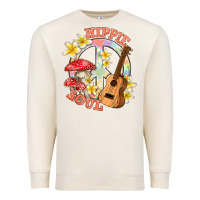 Sandshell hippie soul with peace Premium Sweatshirt - texasbilliewilder