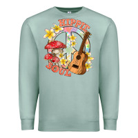 Seafoam hippie soul with peace Premium Sweatshirt - texasbilliewilder