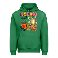 Emerald hoeing ain't easy Urban Hoodie - Artiststas