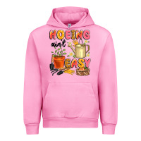 Fuchsia Pink hoeing ain't easy Urban Hoodie - Artiststas