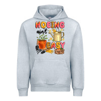 Heather Grey hoeing ain't easy Urban Hoodie - Artiststas