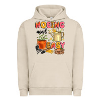 Pigment French Oak hoeing ain't easy Urban Hoodie - Artiststas