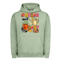 Pigment Oil Green hoeing ain't easy Urban Hoodie - Artiststas