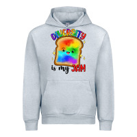 Heather Grey diversity is my jam Urban Hoodie - Artiststas