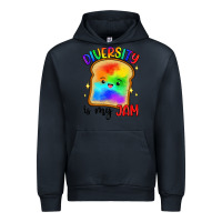 Navy diversity is my jam Urban Hoodie - Artiststas