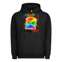 Pigment Black diversity is my jam Urban Hoodie - Artiststas