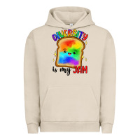 Pigment French Oak diversity is my jam Urban Hoodie - Artiststas