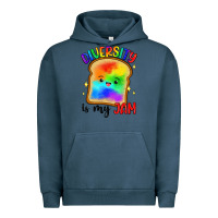 Pigment Midnight Navy diversity is my jam Urban Hoodie - Artiststas