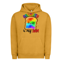 Pigment Peanut Butter diversity is my jam Urban Hoodie - Artiststas
