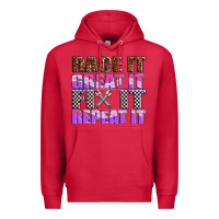 Cardinal race ıt great ıt fıx ıt repeat ıt Premium Hoodie - AdoDesignShop
