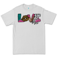 Dove Grey Love More Premium Tee - SublimationCraftShop