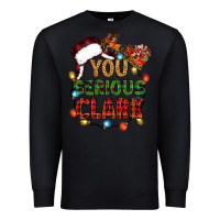 Black you serious clark Premium Sweatshirt - Zillion Design Studio