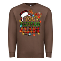 Chestnut you serious clark Premium Sweatshirt - Zillion Design Studio