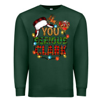 Sports Green you serious clark Premium Sweatshirt - Zillion Design Studio