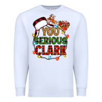 White you serious clark Premium Sweatshirt - Zillion Design Studio
