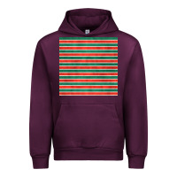 Mauve Wine christmas stripes seamless pattern Urban Hoodie - BundleAndBundleShop
