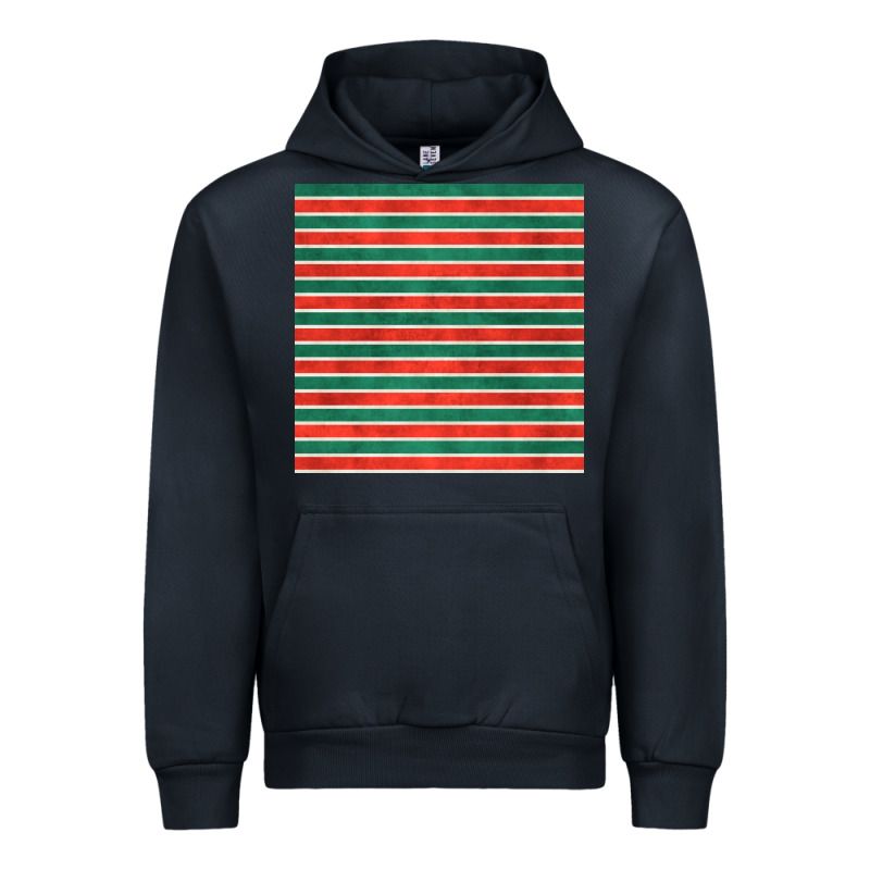 Christmas Stripes Seamless Pattern Urban Hoodie by BundleAndBundleShop | Teevron
