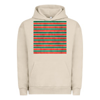 Pigment French Oak christmas stripes seamless pattern Urban Hoodie - BundleAndBundleShop