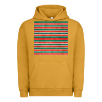 Pigment Peanut Butter christmas stripes seamless pattern Urban Hoodie - BundleAndBundleShop