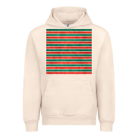 Sandshell christmas stripes seamless pattern Urban Hoodie - BundleAndBundleShop
