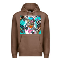 Chestnut race heart Premium Hoodie - AdoDesignShop