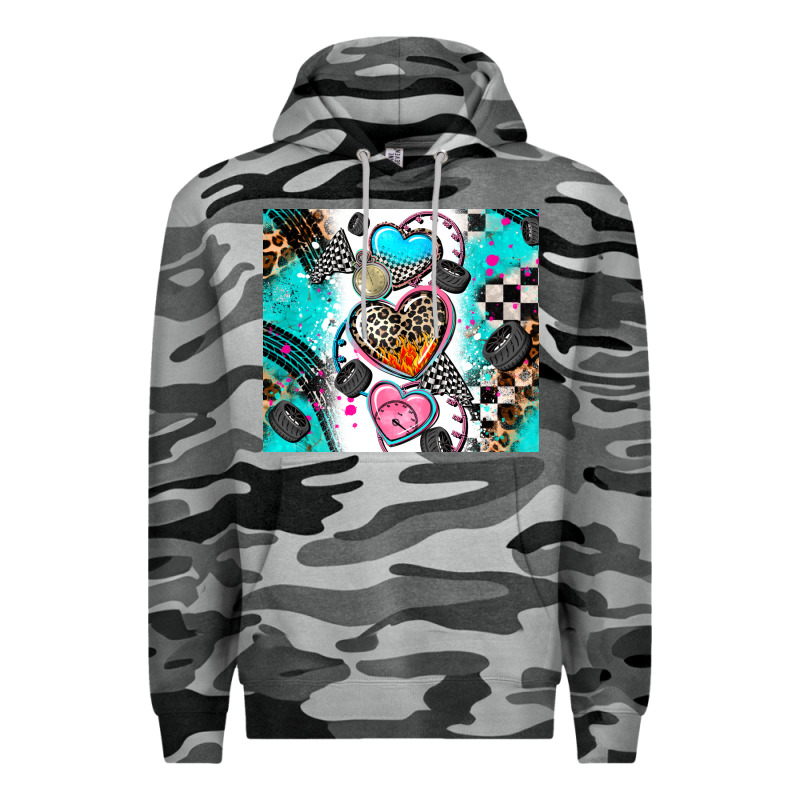 Race Heart Premium Hoodie by AdoDesignShop | Teevron