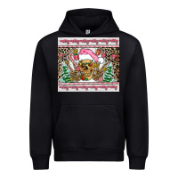 Black pink skeleton  christmas Urban Hoodie - AdoDesignShop