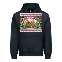 Navy pink skeleton  christmas Urban Hoodie - AdoDesignShop