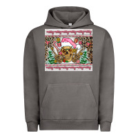 Pigment Tornado pink skeleton  christmas Urban Hoodie - AdoDesignShop