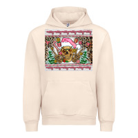Pink Skeleton  Christmas Urban Hoodie | Teevron