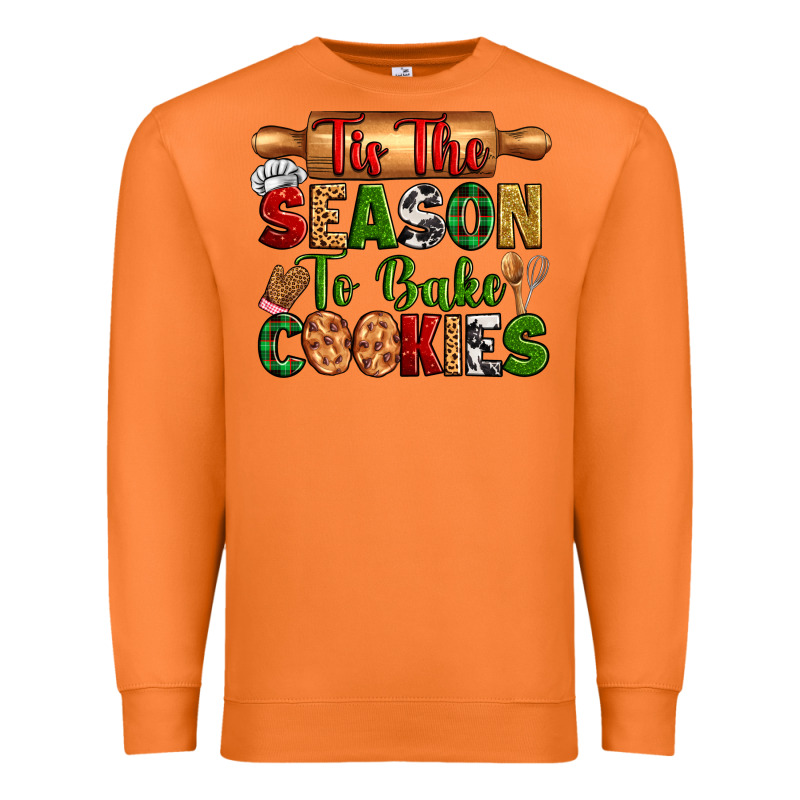 Tih The Season To Bake Cookies Premium Sweatshirt by Zillion Design Studio | Teevron