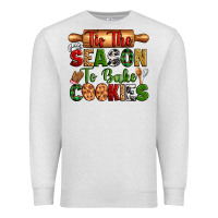 Oatmeal Heather tih the season to bake cookies Premium Sweatshirt - Zillion Design Studio