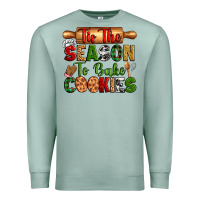 Seafoam tih the season to bake cookies Premium Sweatshirt - Zillion Design Studio