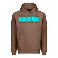 Chestnut turquoise leopard Premium Hoodie - JahusDesignShop