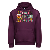 Mauve Wine coffee chaos and candy canes Urban Hoodie - AdoDesignShop